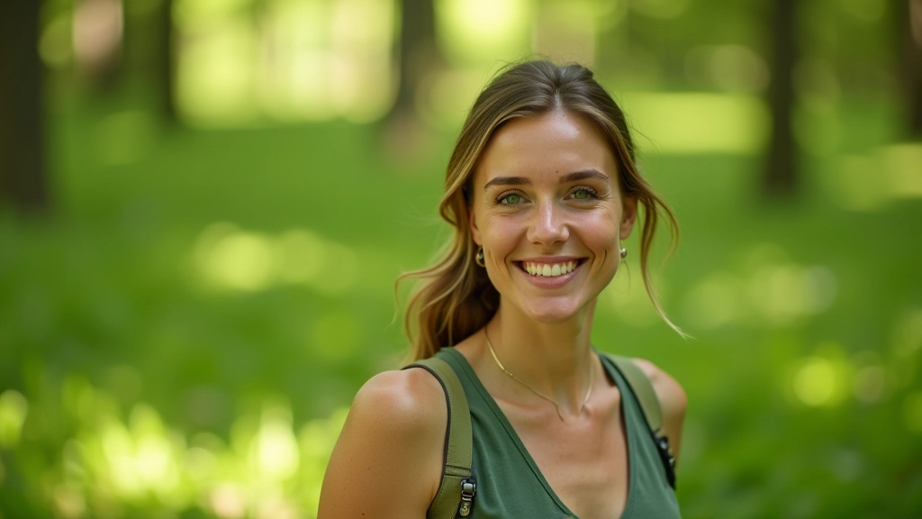 Diverse modellen dragen duurzame gerecyclede kleding in natuurlijke omgeving